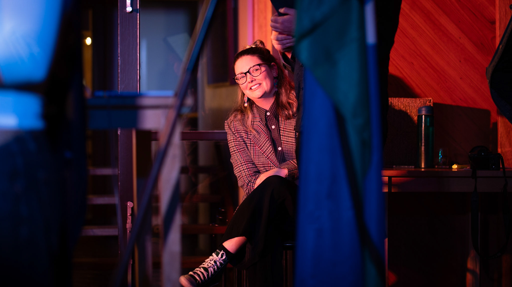 The marvellous Esther Holt runs the show at Penbank