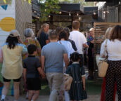 parents touring Woodleigh at Twilight